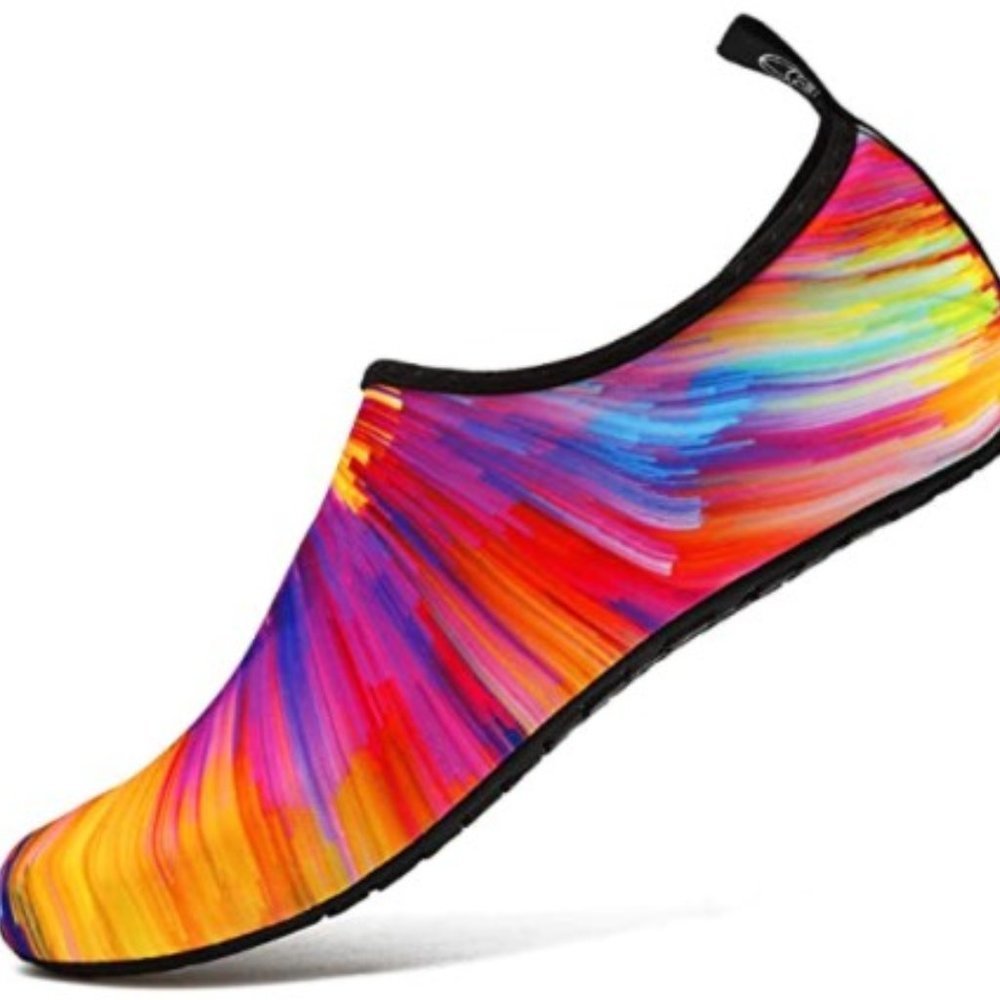 Women's Multi Color Slip On Water Sport Shoes